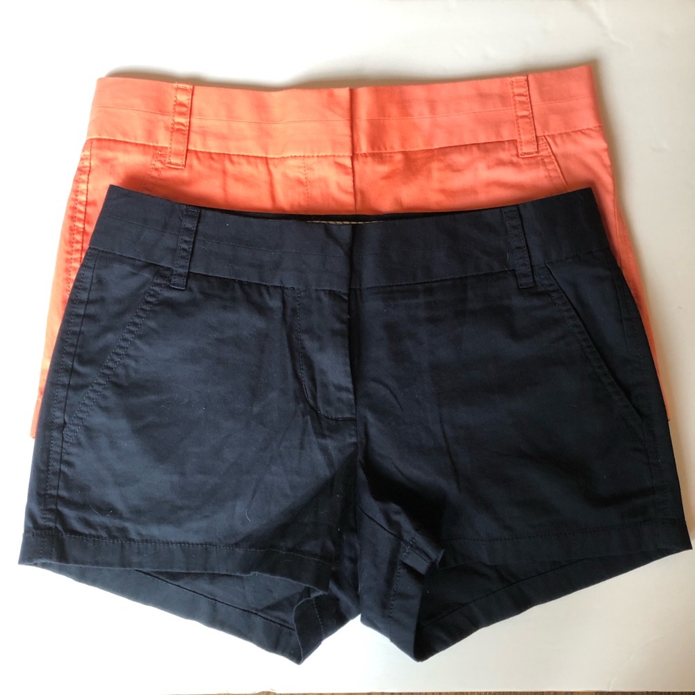 J. Crew factory City Fit chino short. Size 00 2 pr